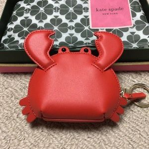 Kate Spade - Crab Key Chain Purse Never Used, Brand New